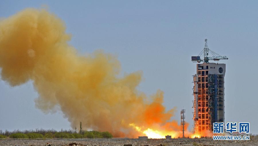 我國成功發射“高分一號”衛星