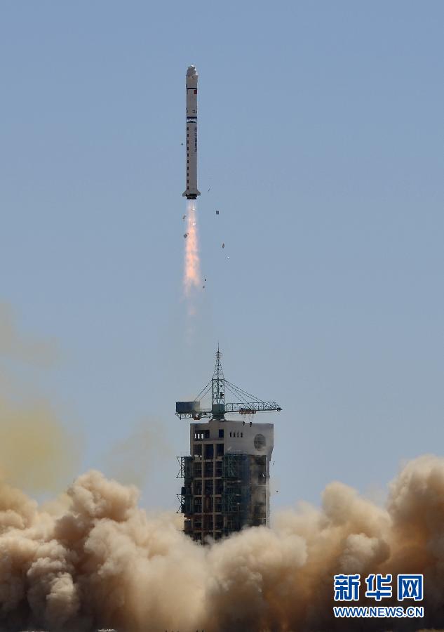 我國成功發射“高分一號”衛星