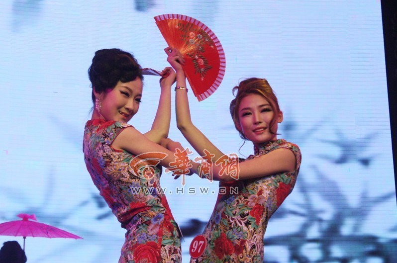 2013國際旅游小姐陜西賽區三甲出爐 選手贅肉走光奇葩多