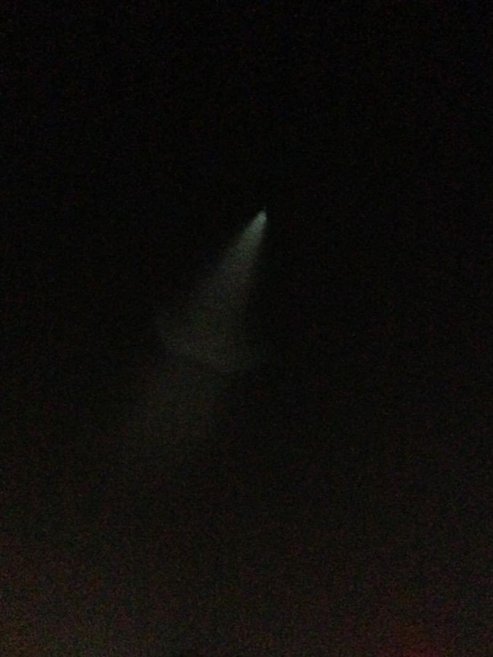 我國多地出現UFO 網友分析疑是反導試驗（圖）