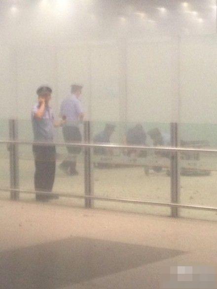 【組圖】首都機場T3航站樓發生爆炸