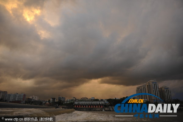 海南瓊海：風暴欲來
