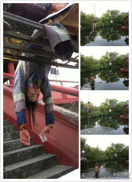 “蘭陵王”馮紹峰林依晨幕后賣萌耍帥 吻戲曝光