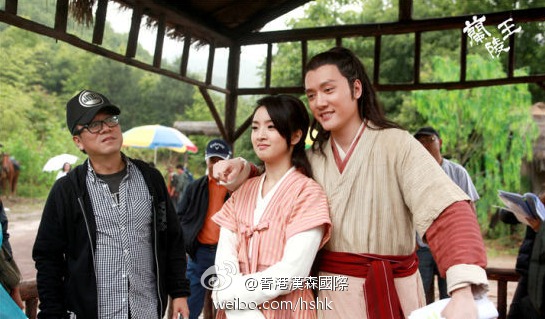 “蘭陵王”馮紹峰林依晨幕后賣萌耍帥 吻戲曝光