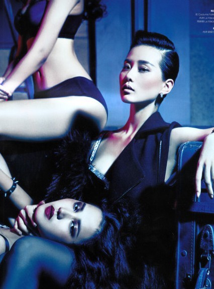 南笙妹妹變欲女惹爭議 圖揭女星重口味《男人裝》封面