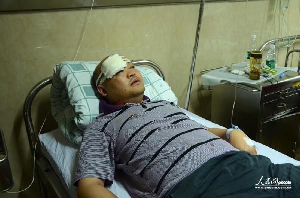 探訪廣州白云爆炸受傷者:受驚嚇遠甚于身體疼痛(圖)