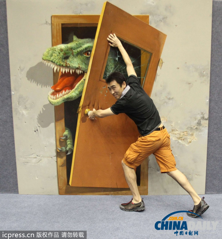 天津首屆國際3D魔幻藝術展亮相津門