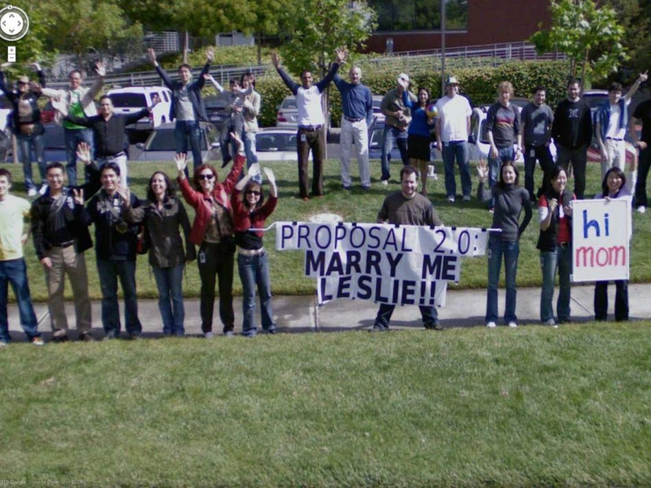 谷歌街景鏡頭下的那些奇葩事：現實版史詩之戰