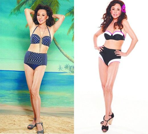 大媽秀腹肌驚呆網友 娛樂圈不老女神大盤點/圖