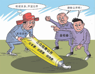 人民日報：曬“三公” 別讓人霧里看花