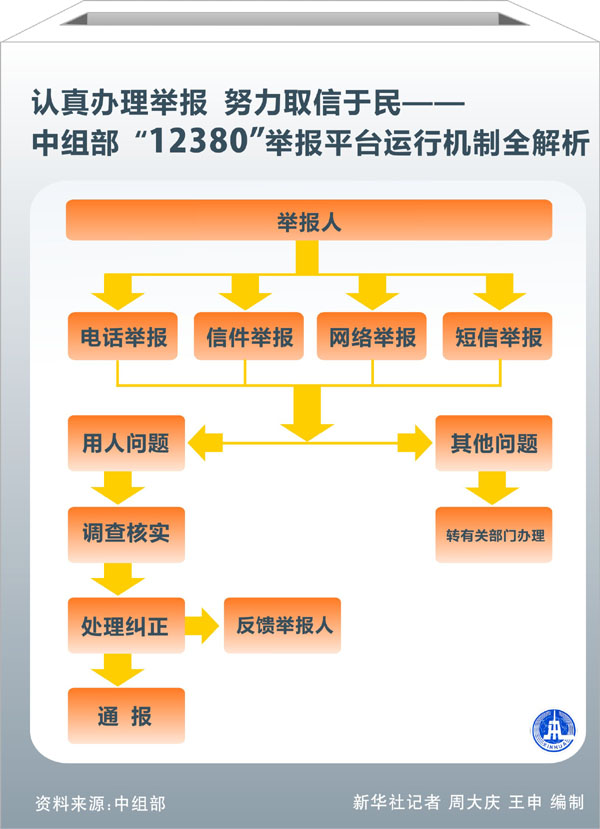 中組部“12380”舉報(bào)平臺運(yùn)行機(jī)制全解析