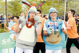 深馬開跑快樂無(wú)限:蝙蝠俠超人濟(jì)公烏龜兔子都來(lái)了