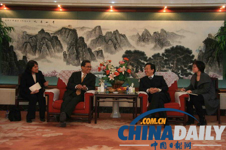 印尼駐華大使訪問十八局集團公司