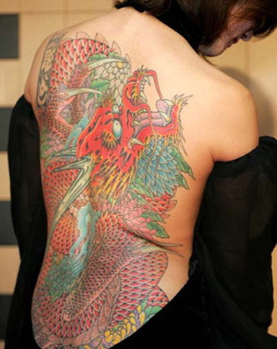 揭秘日本神秘的“黑”時尚 回顧紋身刺青歷史