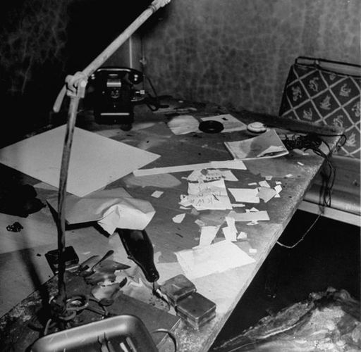 組圖：珍貴黑白老照片披露希特勒自殺地堡