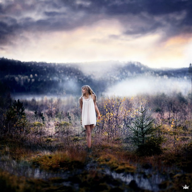 17歲美少女的夢幻自拍：北歐人像攝影 組圖