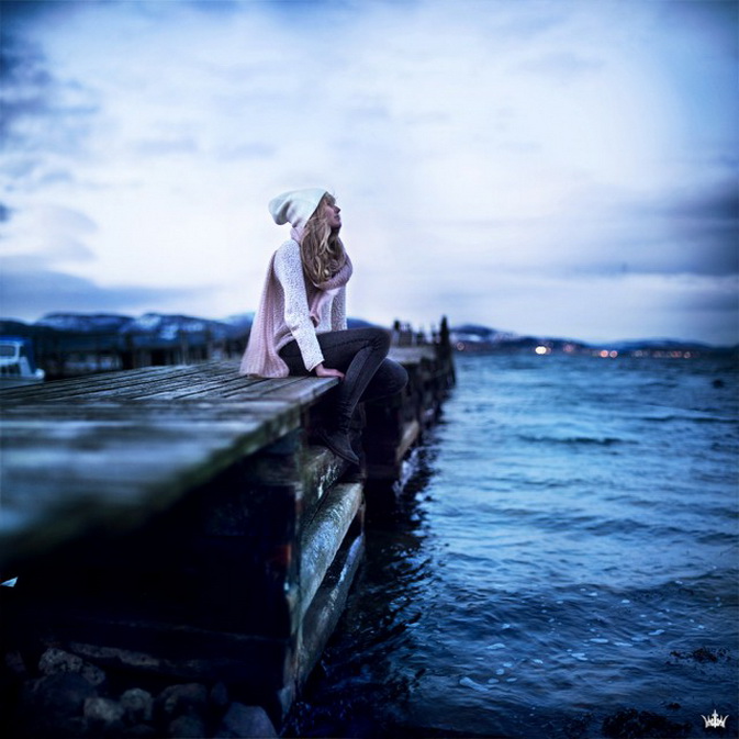 17歲美少女的夢(mèng)幻自拍：北歐人像攝影 組圖