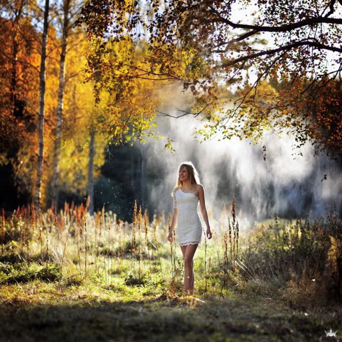 17歲美少女的夢(mèng)幻自拍：北歐人像攝影 組圖