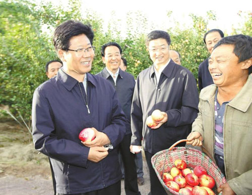 張春賢在鞏留考察調研 保護生態環境實現旅游富民