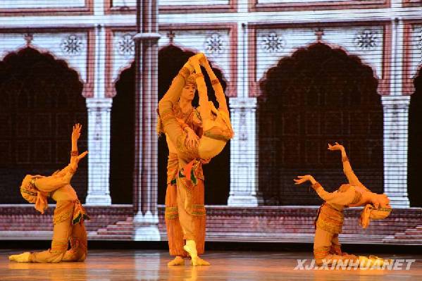 上海芭蕾舞團獻藝邊城