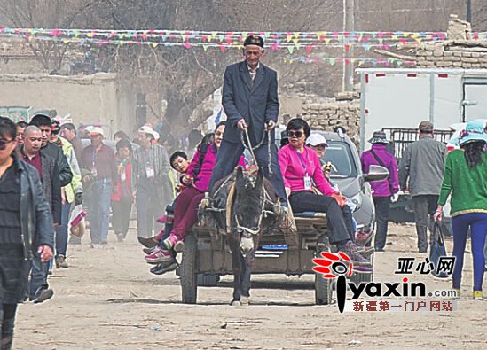 新疆托克遜縣萬畝杏花香 周末兩天迎客達(dá)8萬