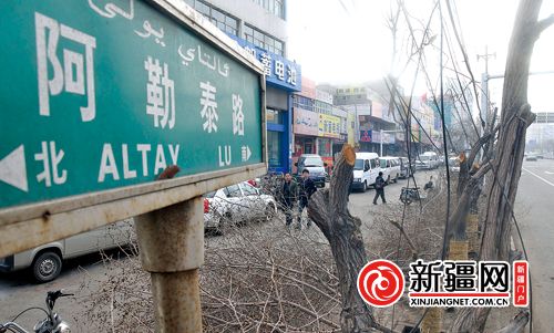 烏魯木齊市阿勒泰路改善工程計劃4月6日開工