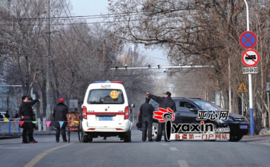 烏魯木齊市阿勒泰路施工首日 西外環早高峰1小時變3小時