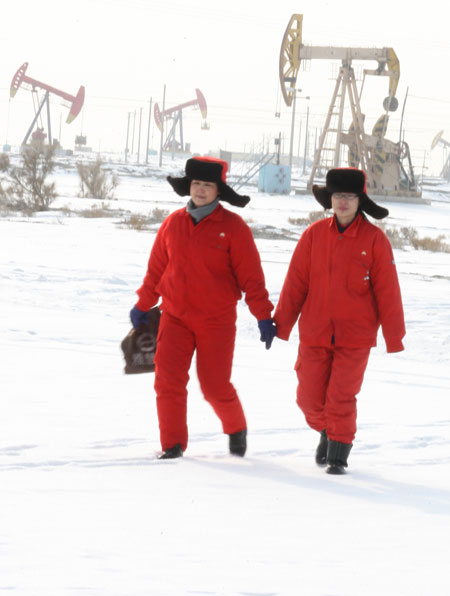 克拉瑪依油田：長假結束 生產正忙