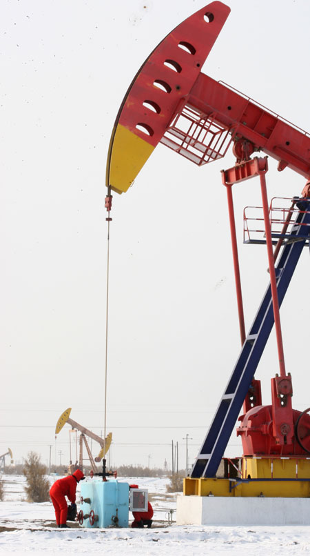 克拉瑪依油田：長假結束 生產正忙