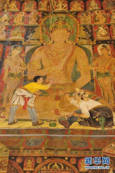 西藏：“百幅唐卡工程”頭百幅作品有望6月底完成