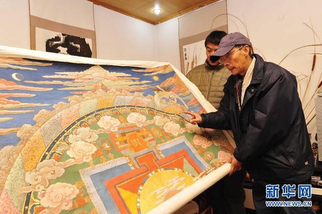 西藏：“百幅唐卡工程”頭百幅作品有望6月底完成