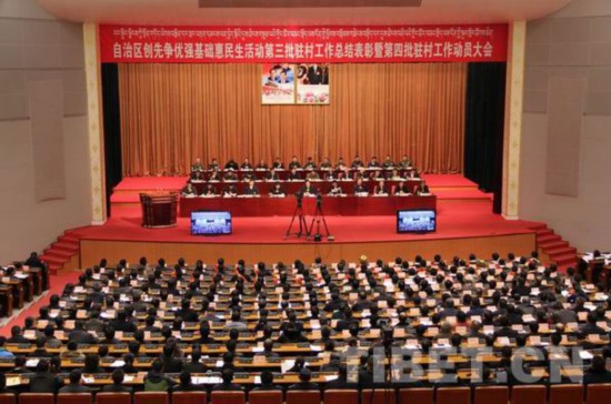 西藏百姓為駐村工作隊點贊