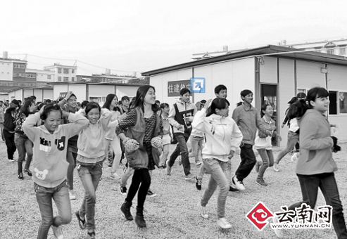 云南景谷震區學校全部復課