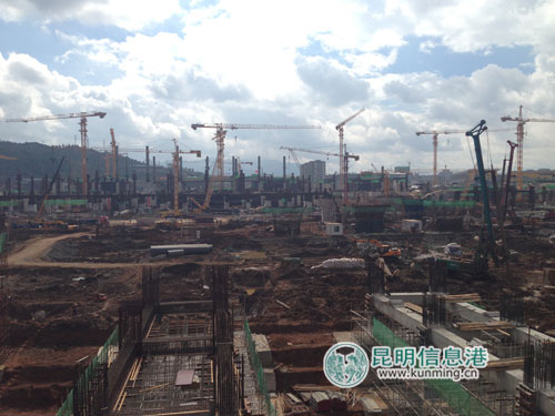 云南首個高鐵站2016年啟用 到上海僅需8小時