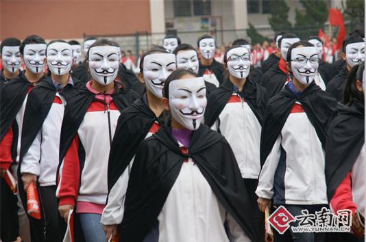 云南一中學校運會炫酷耍帥呆萌