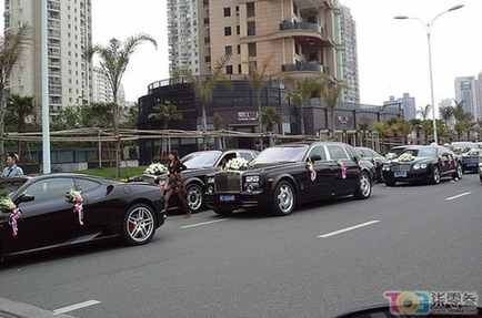 豪華婚車隊(duì)