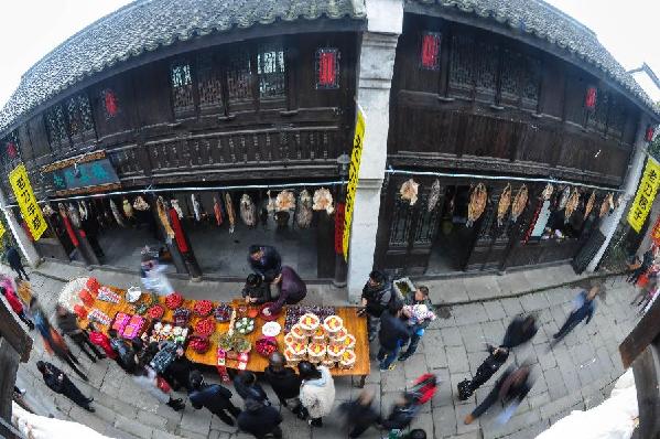 江南古鎮傳統民俗文化迎新春