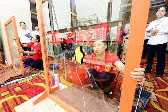 杭州舉辦居家養(yǎng)老服務(wù)技能比武