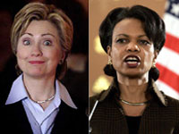 Rumours about 2008 Clinton v Rice