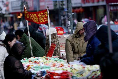 長春街頭湯圓熱銷