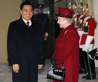 Hu calls for lasting peace, development