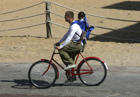 Pitt's biking adventure