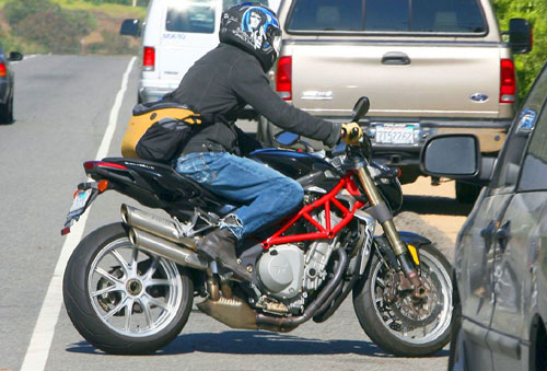 Angelina took Maddox to school