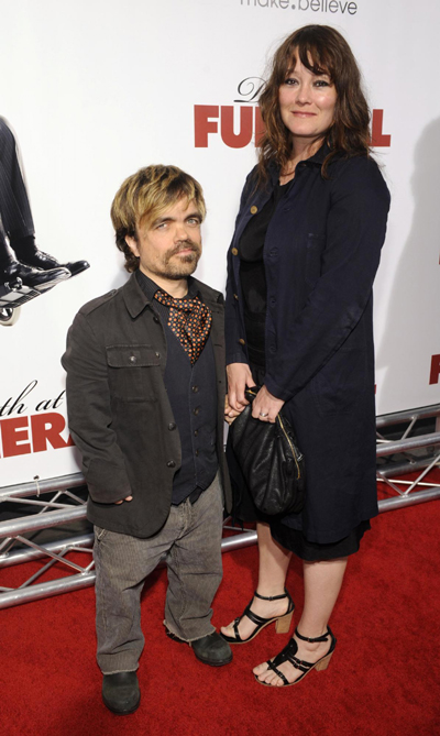 Cast members at premiere of film 