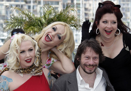 Cast members at photocall for film 