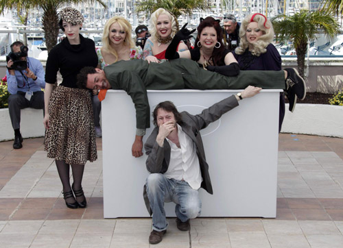 Cast members at photocall for film 