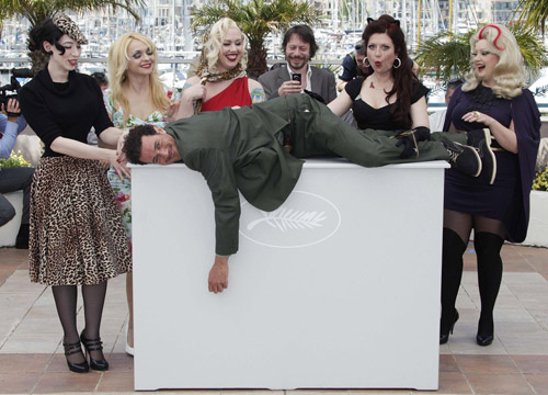 Cast members at photocall for film 