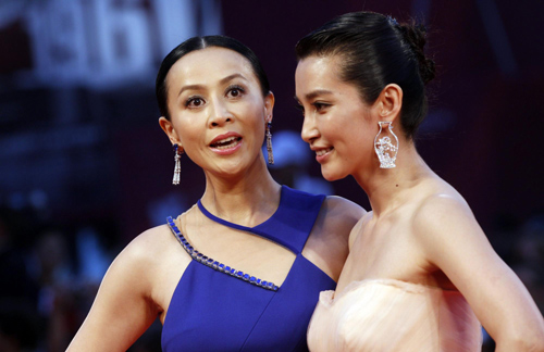 Red carpet of 'Detective Dee and the mystery of Phantom Flame' at 67th Venice Film Festival