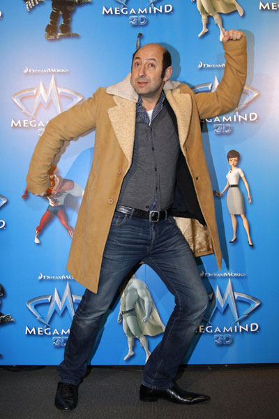 Premiere of film 'Megamind' in Paris