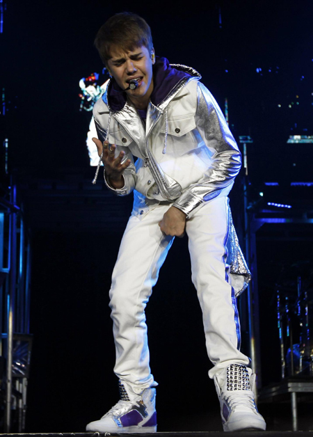 Justin Bieber's concert at the Sportpaleis in Antwerp